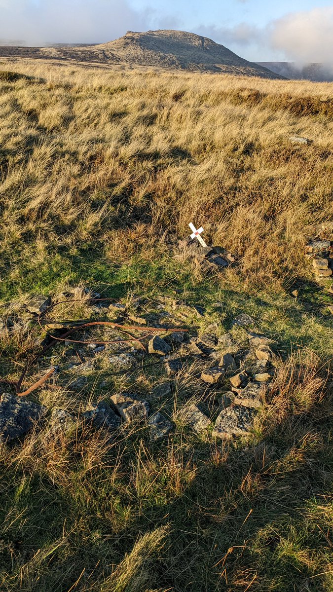 @MFitzoliver @PeakNavigation Thanks for the mention @MFitzoliver.👏 Managed a misty walk today across the Kinder plateau looking for aircraft wrecks.  So easy to become disorientated without the right skills, so compass & map were out. It brightened up later!

#navigatewithconfidence
#skillsforthehills