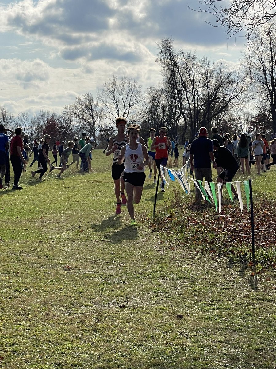 Peter Paccassi finished 14th at the 4A State Cross Country meet!!!  Congratulations!!!