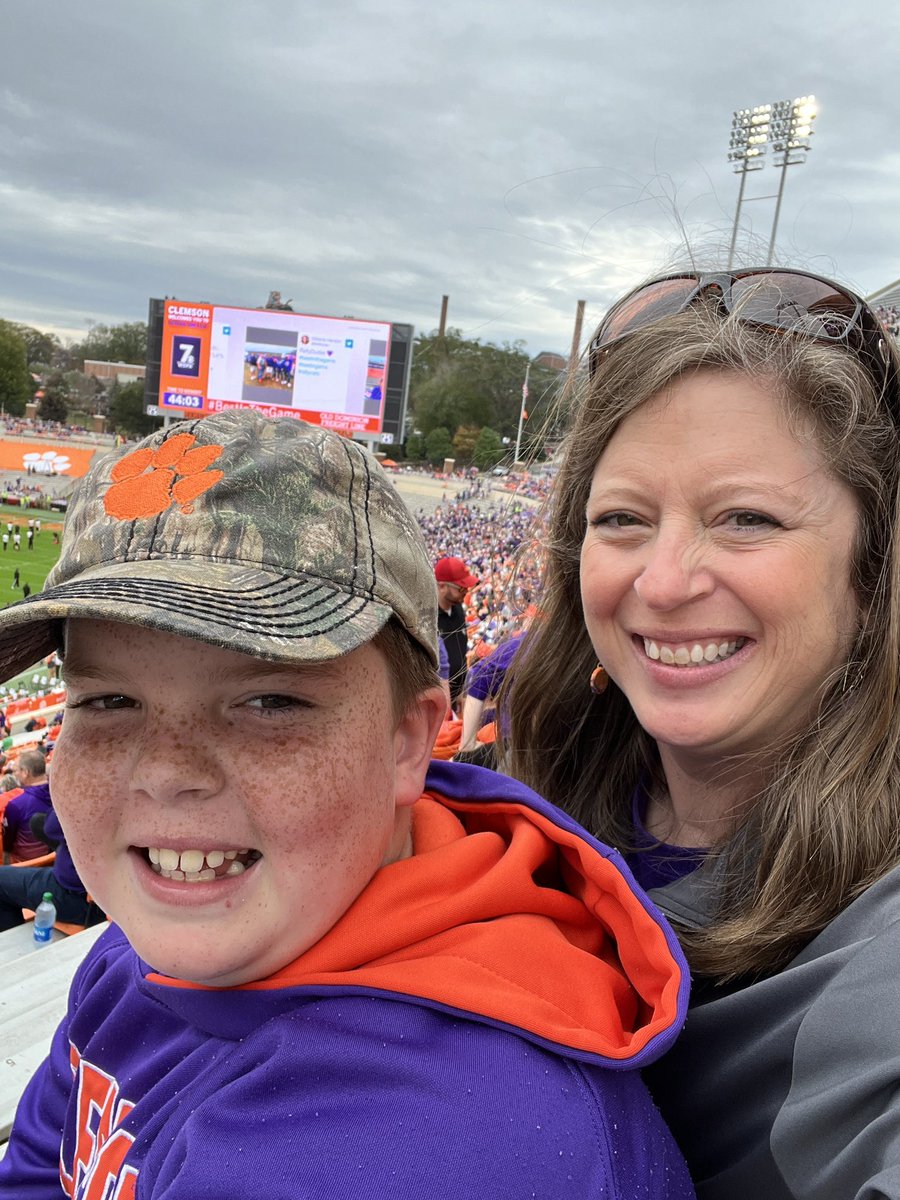 Go Tigers! <a href="/ClemsonFB/">Clemson Football</a> #gotigers