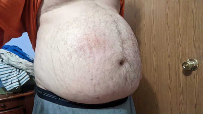 Few hours later it's hanging a little lower and feels more evenly filled. https://t.co/2tVU1QWy30<a href="/tag/inflation"class="tags"><span>#inflation</span></a>