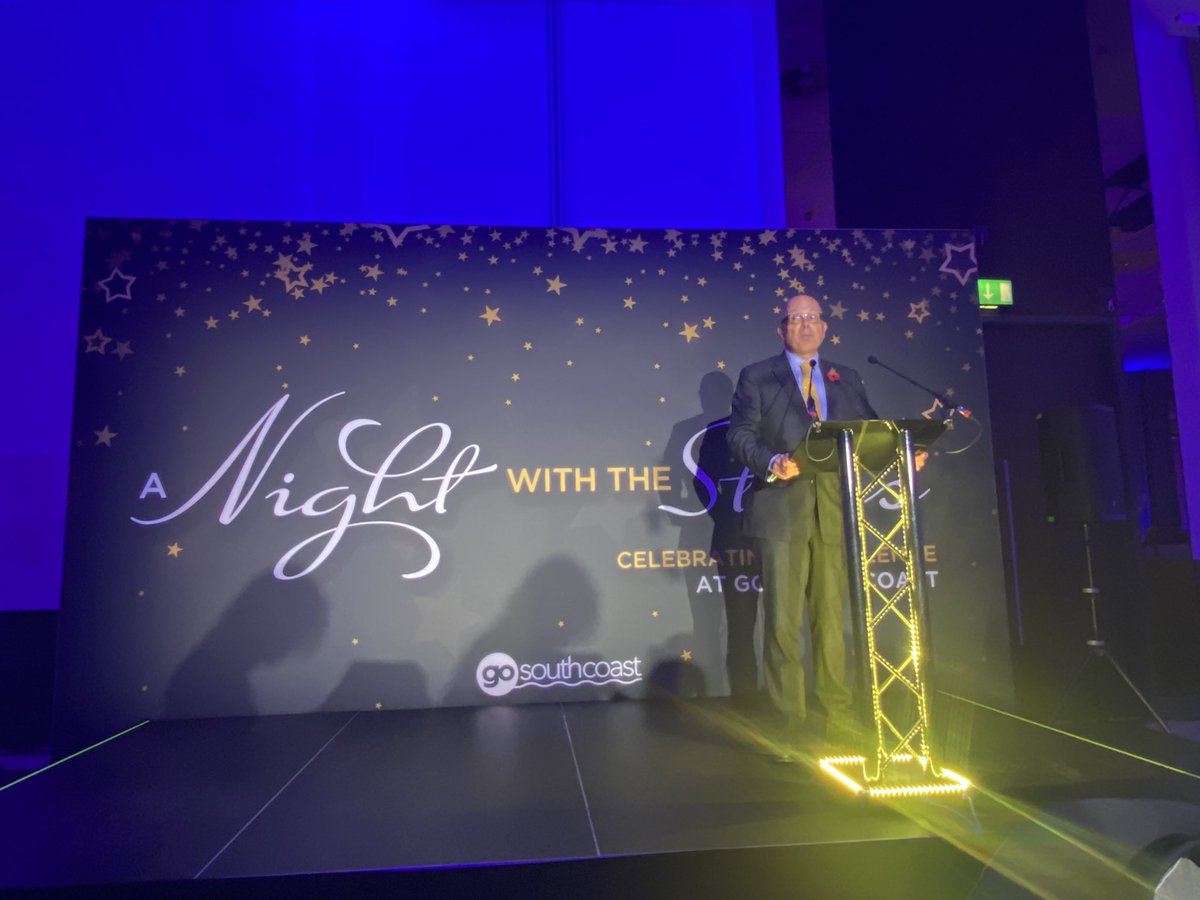 Our compere for this evening is Mark Collins and our host is Go South Coast Managing Director Andrew Wickham.
#nwts 
<a href="/AndrewWickhamGo/">Andrew Wickham</a>