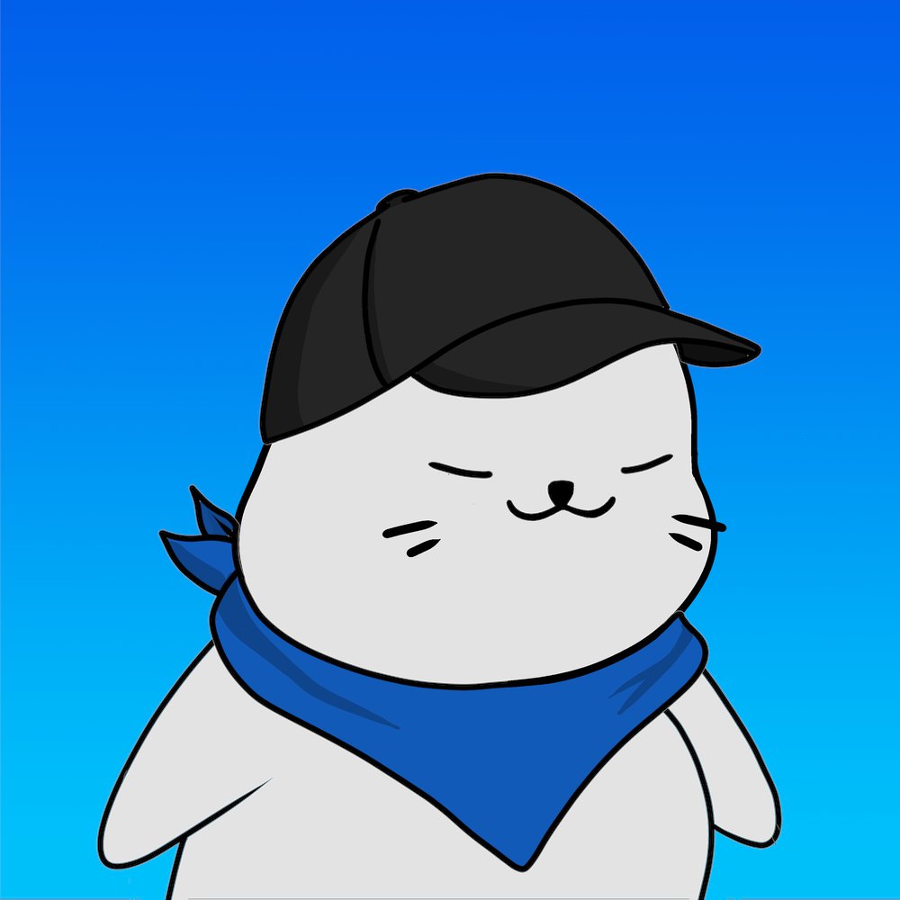 Finally joined @SappySealsNFT - can't resist this one from the floor. Must.. Save.. SEAL... Arf arf!!

Also, I love <a href="/wabdoteth/">wab.eth</a>, so....