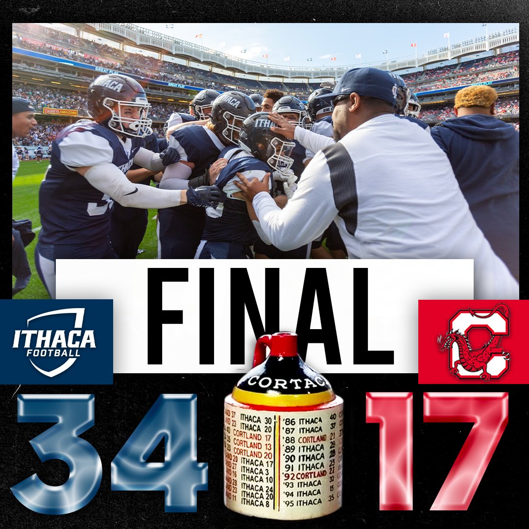 The Bombers are bringing the Cortaca Jug back home!

#GoBombers | #OneBeat | #D3FB