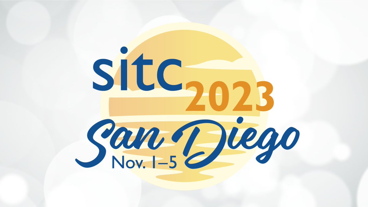 Save the date for #SITC23 in San Diego on Nov 1-5! Can't wait to see you there next November! #immunotherapy #SurfinScientists