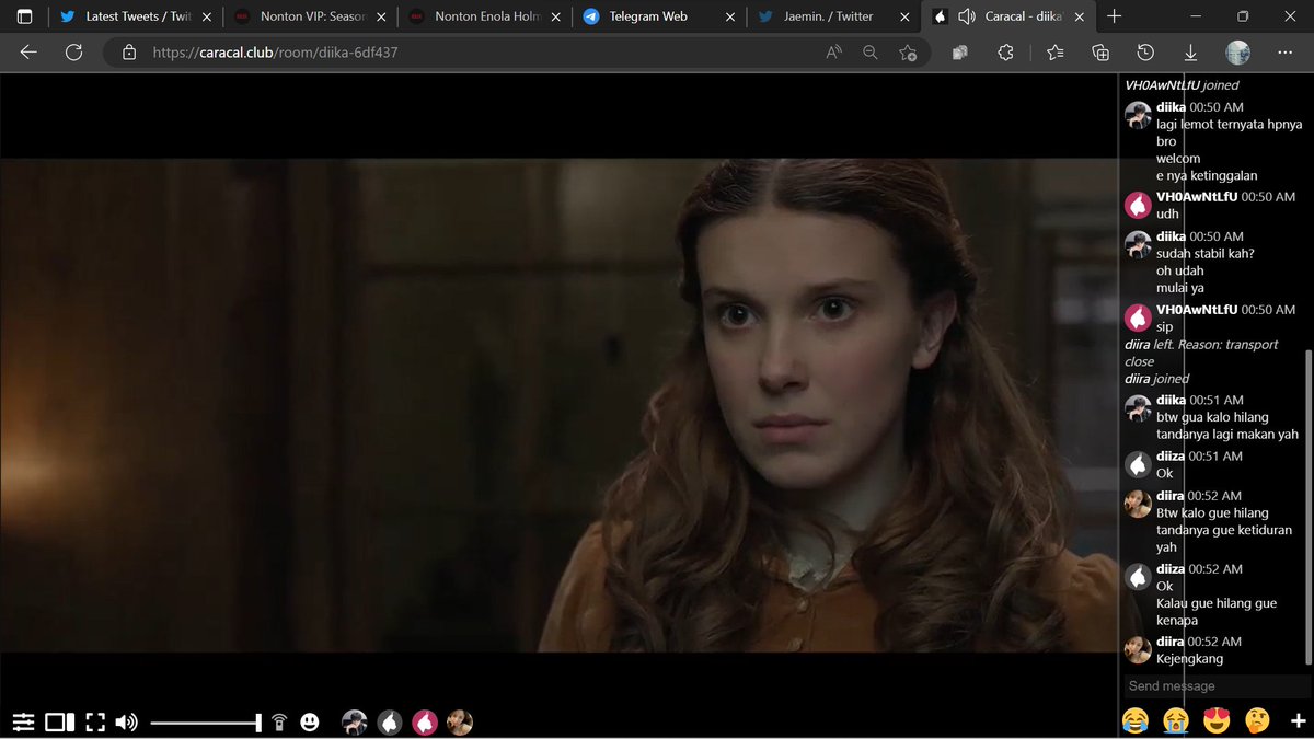 Another triplets session, kiat-kiat menjadi detektif. Tapi kemudian turu.