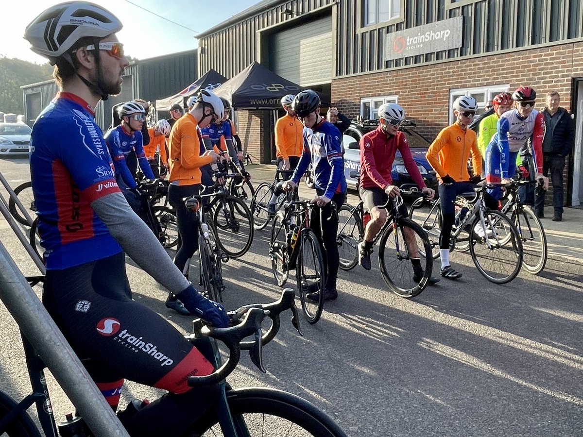 ConnorBackhouse's tweet photo. First team ride with @TrainSharpJon Juniors, U23 development and some elites. 165km, 2nd up Battery Hill and 3rd fastest of all time. Great to be back, feeling strong, loving the new bike and can’t wait for the new season of racing! Thanks Jon, Chris, Connor and @TenerifeVelo. https://t.co/7E3ipgWpsS