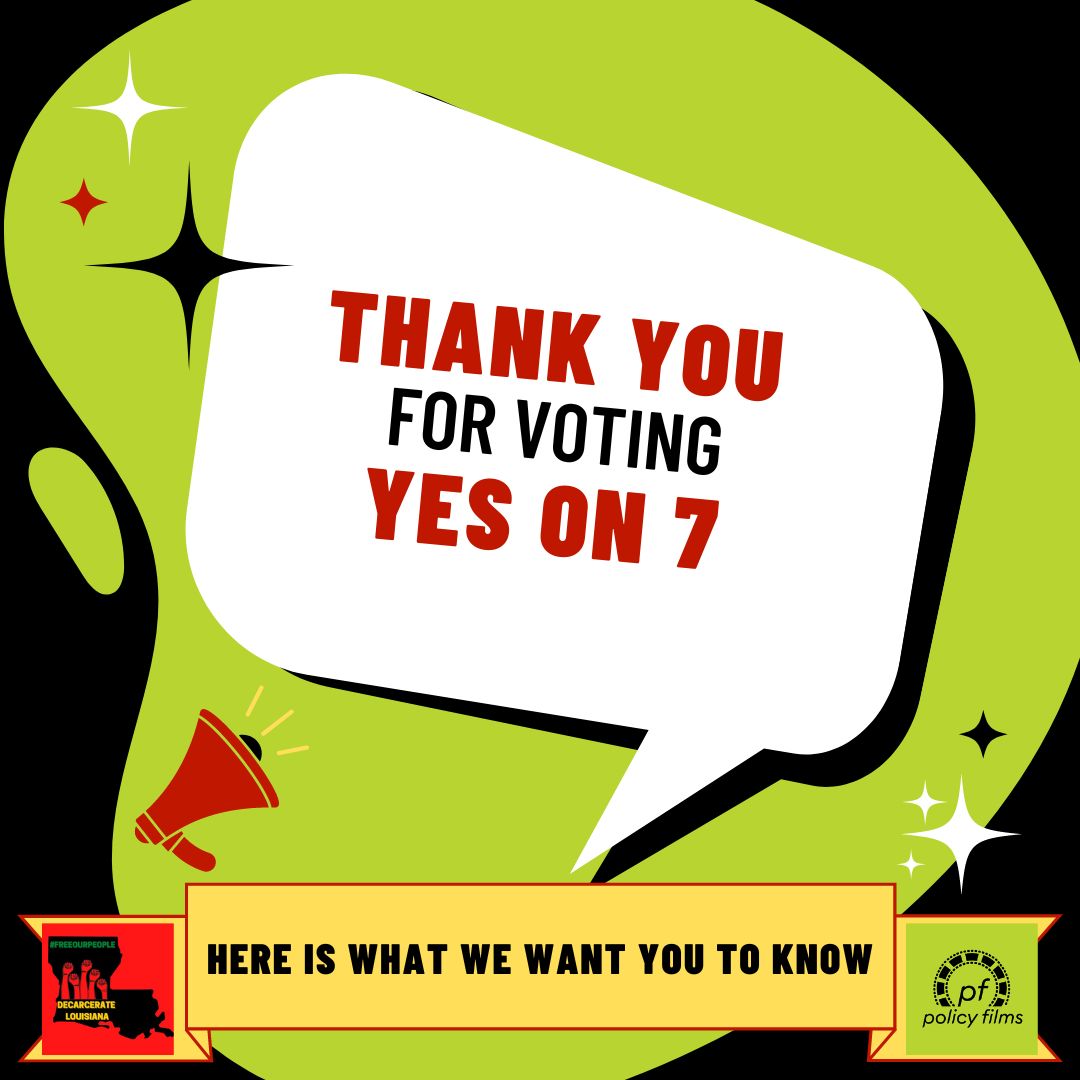 SlaveState2022's tweet photo. THE VOTES ARE IN. Amendment 7 did not pass The People's vote and slavery continues for punishment for crime in Louisiana. However, this is what we want The People to know.
 
In 2021, the Anti-slavery bill HB196 died in the first committee hearing due to our legislators. https://t.co/7Jih3VuytL