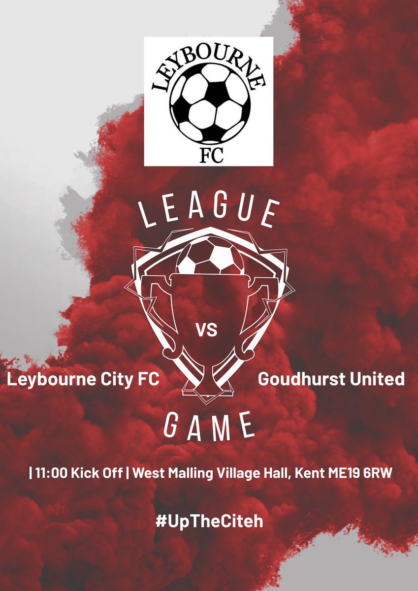 Tomorrows game is against Goudhurst United at home!

#UpTheCiteh