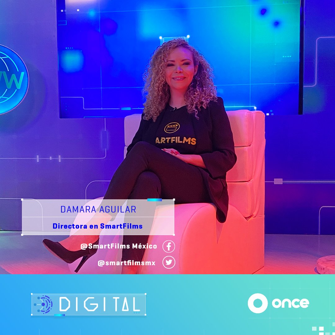 digital_oncetv's tweet photo. Este lunes a las 18:00h acompáñanos con @rociobrauer, @marcopolocc, Director y productor de cine en @FilmadoraMx, y Damara Aguilar, Directora en @smartfilmsmx, para hablar de cómo la #IndustriaCinematográfica se ha adaptado a estos cambios 🎬📲. https://t.co/AOBoxwFIuy