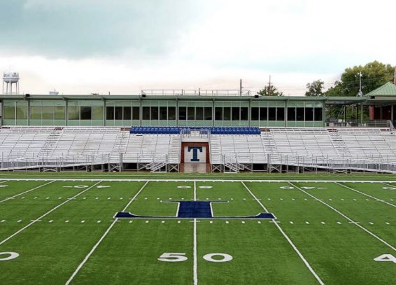 BryceSmith21's tweet photo. Awesome Game Day visit @TrineThunderFB last weekend. Great to hear @CoachAbbs speak before the game. Best game day atmosphere I have experienced so far. https://t.co/VxRMfWGjid