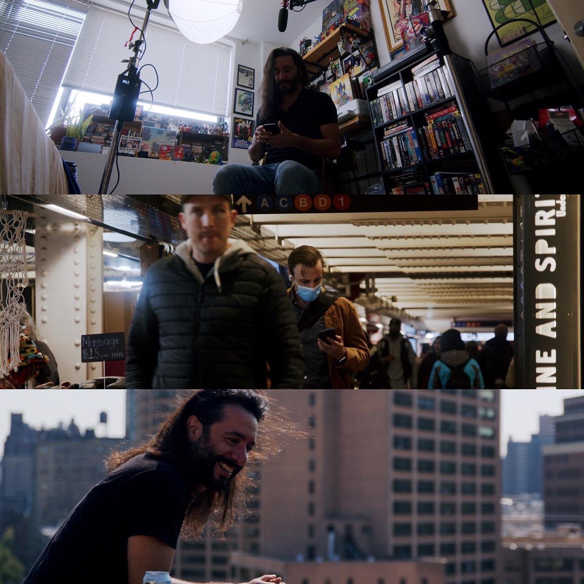 #screengrabs from our upcoming short documentary with <a href="/tommysfigz/">Tommy's Figz</a> 

Filmed in #nyc 

Graded with <a href="/FilmConvert/">FilmConvert</a> use promo code SITEB for 10% off

#bmpcc6k #filmmaking #director #toycollector #retro