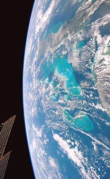 Our Planet Earth as seen by ISS