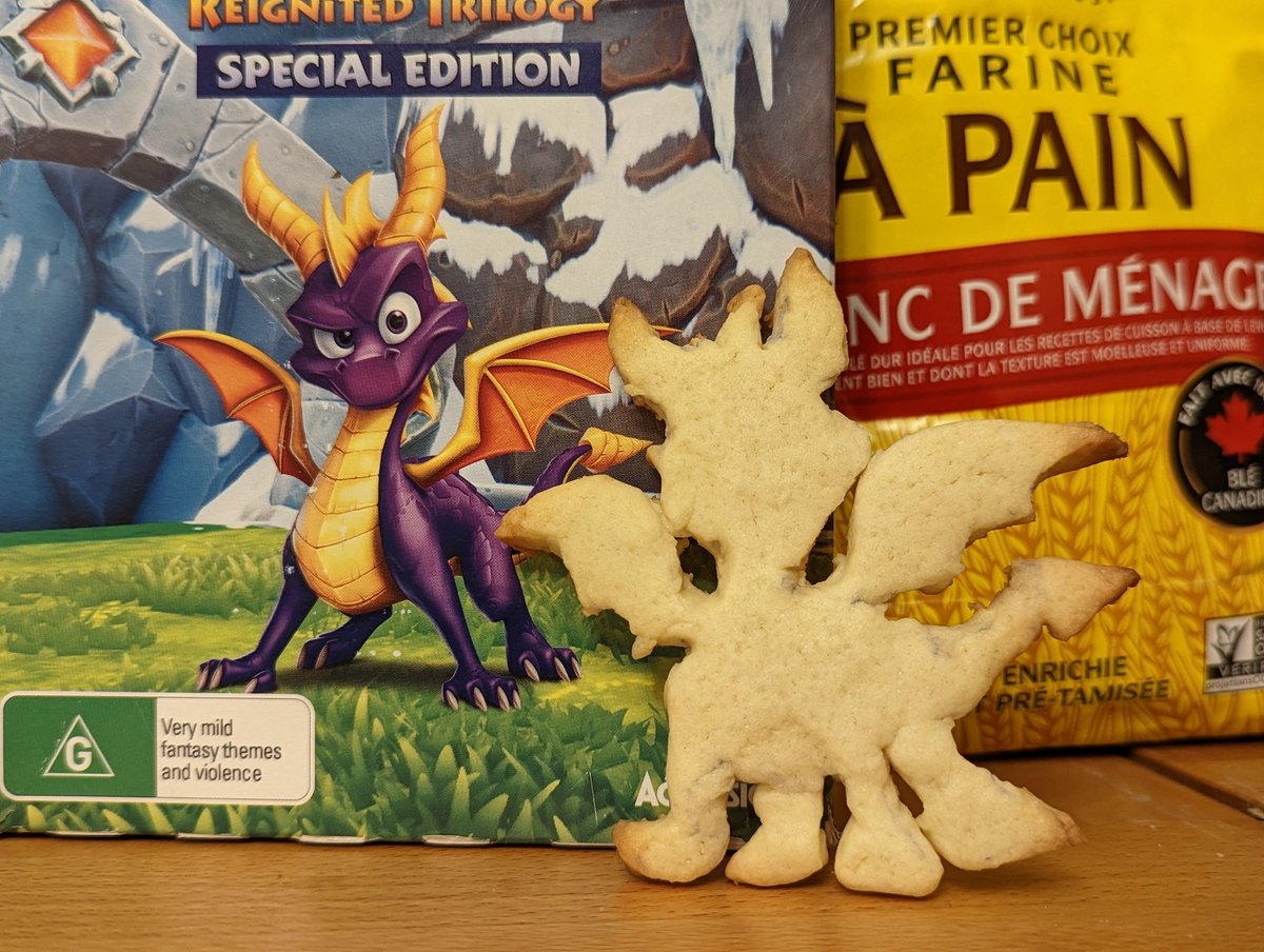 Mrs_CGE's tweet photo. #SpyroCommunityDay #Spyro
Today for the spyro community day I made a spyro cookies!
I am also adding this to my profile on #greatestbaker contest.
You too can vote for me for the competition! Here's the link!
https://t.co/flvsXKIECk
Details below! https://t.co/8tL3kgllGy