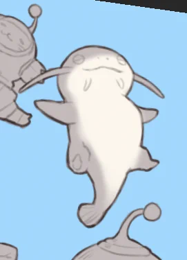 すっぽんぽんナマズオ愛い・・・・ 