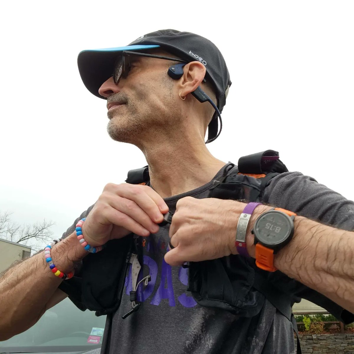 CTRunner21's tweet photo. What's the saying "If it ain't raining,  you ain't training". 10 miles walking.  Rainy &amp; windy. 13:34 .Life of an #AutoImmuneWarrior is not easy.  #RunWithAdam #CrushThoseMiles @Orangemud #dirtunit  @nuunhydration  #nuunlife #nuunlove  @BibRave  @COROSGlobal  @ShokzUSA @hoka https://t.co/vTRc3xlGYL