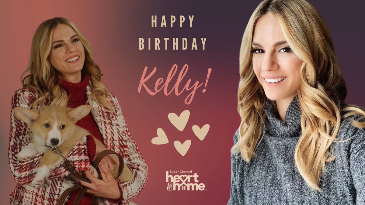 Wishing a very Happy Birthday to spectacular star of #AVeryCorgiChristmas and a favourite fellow Canadian <a href="/KrugerKelly/">Kelly Kruger</a>! 🎂💐💗