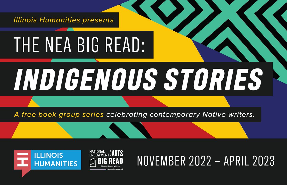 Illinois Humanities (@ilhumanities) on Twitter photo "Our rural and urban landscapes preserve essential stories, and – every single day — Native people are living, creating, and advocating for a more equitable future."
Join Illinois Humanities' <a href="/NEABigRead/">NEA Big Read</a>, featuring the work of contemporary Native writers: ow.ly/gsPN50LAAVs "Our rural and urban landscapes preserve essential stories, and – every single day — Native people are living, creating, and advocating for a more equitable future."
Join Illinois Humanities' <a href="/NEABigRead/">NEA Big Read</a>, featuring the work of contemporary Native writers: ow.ly/gsPN50LAAVs