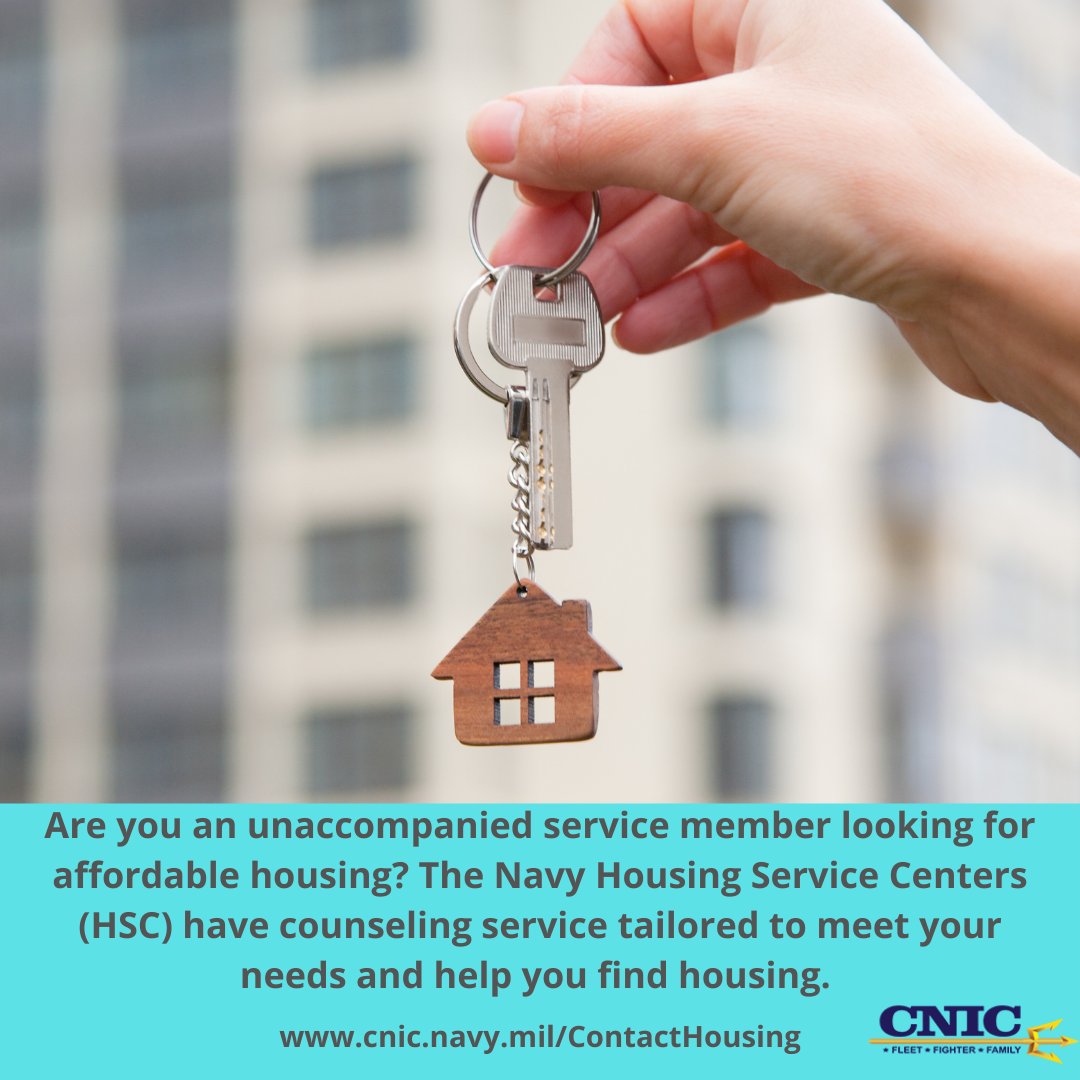 #USNavy HSCs offer specialized counseling service for unaccompanied service members? #NavyHousing #ContactHousing CNIC.navy.mil/ContactHousing