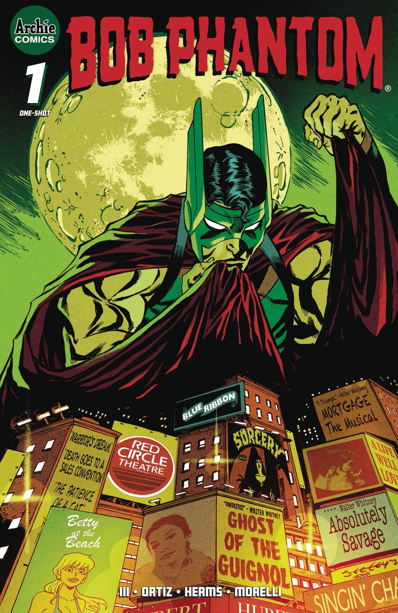 ArchieComics's tweet photo. We can’t wait for you to read the return of Golden Age comics icon #BobPhantom, from the creative team of writer @James3rdComedy and illustrator @Richardortiz75, with designs from @JAMALIGLE. Out on 11/16! https://t.co/AekSTkQrnI https://t.co/pBaAgIGmx4