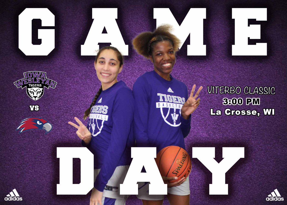 IWTigersWBB's tweet photo. Day 2 of the Viterbo Classic! #WeAreIW 🐅
🆚 Viterbo University 
⏰ 3:00pm
📍 La Crosse, WI
📺 https://t.co/pNip78c814 https://t.co/Pb3hGa7AlG