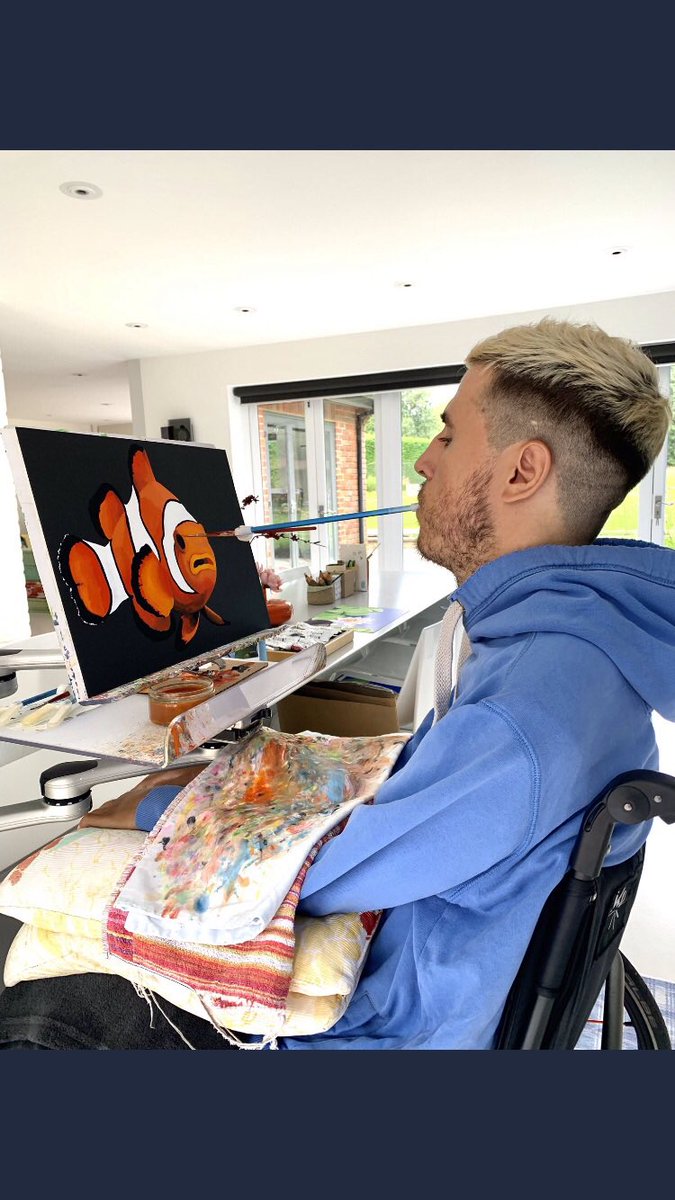 Thank you so much to <a href="/henryfraser0/">Henry Fraser</a> for donating two prints, The Clownfish and The Sunflower. The money raised is helping <a href="/HansaClassUK/">Hansa Class UK</a> get the GB team to the World Championship in Portimao, Portugal in October 2023. crowdfunder.co.uk/p/henry-fraser 2️⃣0️⃣days to go <a href="/RYASailability/">#MoreThanSailing</a>