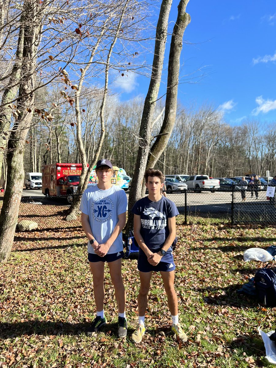 Best of luck to Garrett and Devin today! Both are competing in the New England Championship race at 11:30 this morning! #gobroncos <a href="/BSDBroncos/">Burrillville Superintendent</a> <a href="/OceanStateRun/">Ocean State Running</a>