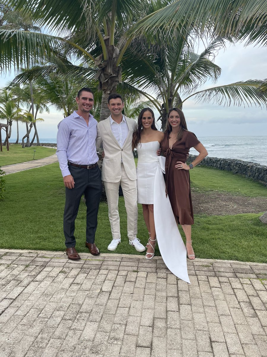 When PR loves you so much it shows OFF with double rainbows at your wedding 😍 <a href="/MonicaAce93/">Monica Puig</a> and Nathan, I love you the most 🥹🤍🥂The most fun time celebrating you.