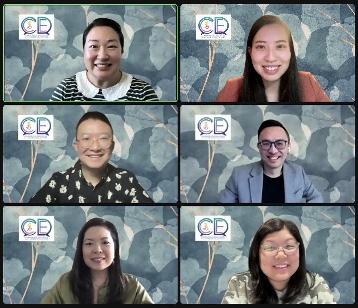 Courageous Dialogues with Chinese Educators (CDCE) tweet media