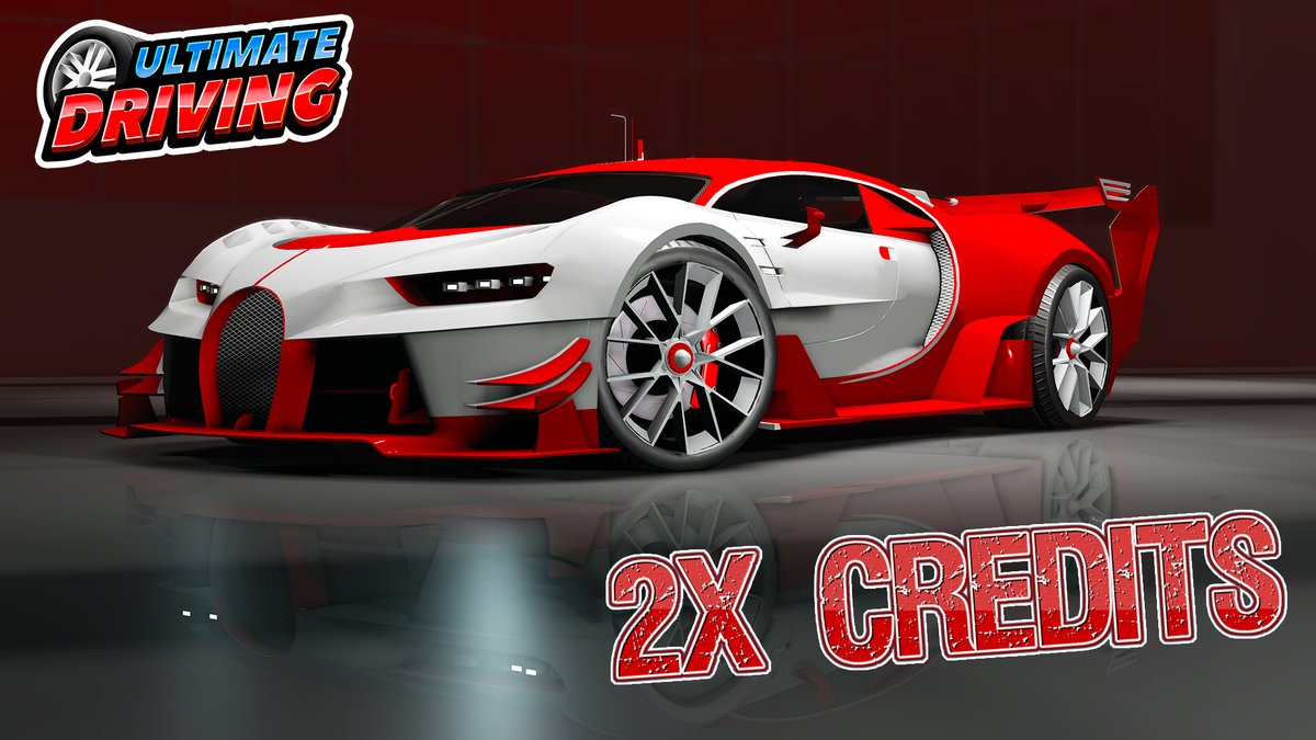 2X WEEKEND + SALE ARE HERE! 💰💸 2x REWARDS FOR EACH MILE you drive! Put it to good use on any of the 25+ CARS ON SALE through this weekend! Play here: play.gamefam.com/UltimateDriving #Roblox #UltimateDriving