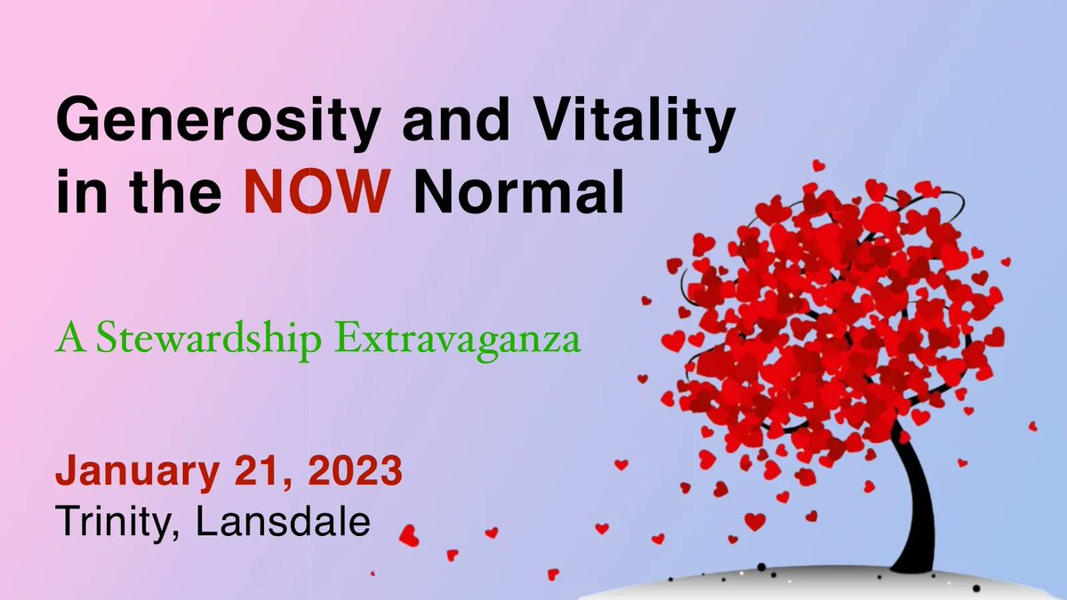 Registration is open for this exciting workshop. Louise Johnson will speak on change leadership; while The Rev. Dr. Soong-Chan Rah will talk about how the church can express vitality in the midst of our broken reality. Plus, 10 practical workshops! buff.ly/3thvMNd