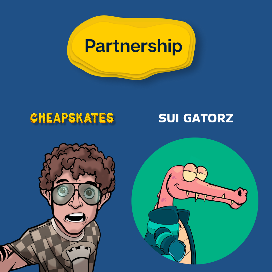 Cheappskates's tweet photo. 🎁 Partnership Giveaway 🎁

SUI Gatorz X Cheapskates 💧 

Prizes:
🎁 5 WL Each Projects
 
To Enter:
1️⃣Follow @Cheappskates &amp; @SuiGatorz 
2️⃣❤ &amp; RT
3️⃣Tag friends 3 Friends.

Join discord- https://t.co/bThu03dlnx

48H⏰ https://t.co/JYjSDQNGmz