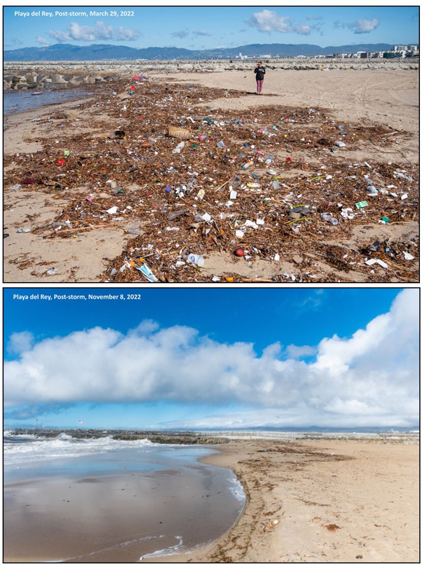LACoPublicWorks's tweet image. What a difference #Interceptor007 makes! Capturing trash in #BallonaCreek keeps the ocean and nearby #LABeaches clean in this first U.S. test of @TheOceanCleanup Interceptor technology following #LARain