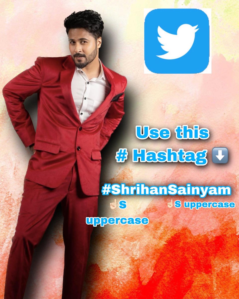Please use correct hashtag #ShrihanSainyam