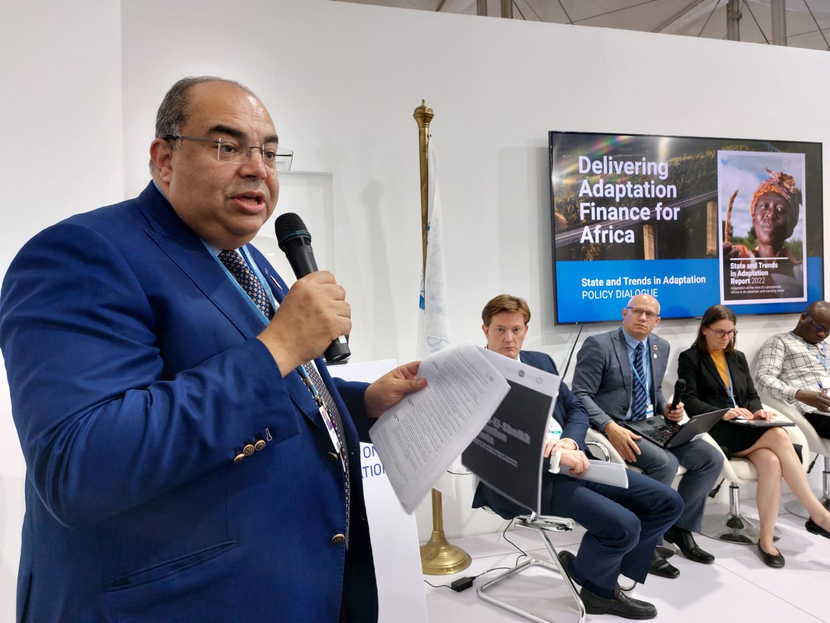 GCAdaptation's tweet photo. Thought-provoking dialogue on Delivering Adaptation Finance for Africa at the GCA Pavilion on #COP27 #AdaptationDay with @UNenvoyMM Feike Sijbesma @JamalSaghir3 @pickelbirgit @dannyalexander @dalhamdou @AdamJeanPaul.
Dive deeper into this topic: https://t.co/RYyaPAe0nH https://t.co/jJw4wDqsMi