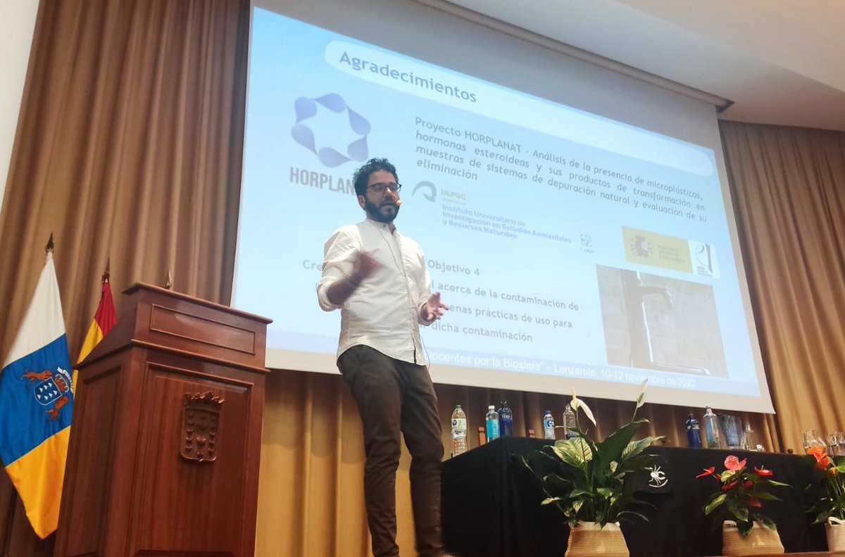 #HORPLANAT presente en el I Congreso de Docentes por la Biosfera, organizado por <a href="/CabildoLZ/">Cabildo de Lanzarote</a> y <a href="/CepLanzarote/">Cep Lanzarote</a> 
Abordando mitos sobre el agua y construyendo junto a los docentes cultura del agua.
@ulpgc