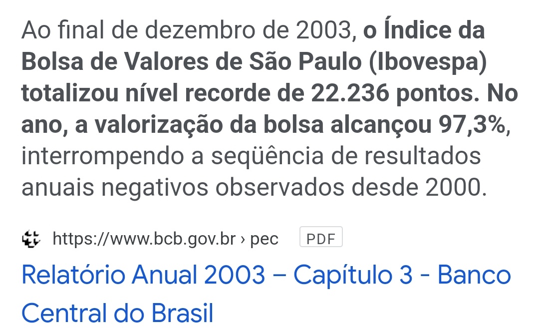 _benecastro's tweet photo. @UiReality @Bel_Negreiros Pra mostrar como sua lógica é completamente ignorante, imagine que vc é uma investidora, a bolsa desvalorizou e o CUSTO da compra de ações foi reduzida...o que vai acontecer agora??

Acho q entendeu pq 2002 teve queda história e em 2003 o oposto

https://t.co/8HhD7XCtdy https://t.co/WUyMFDCbJ0