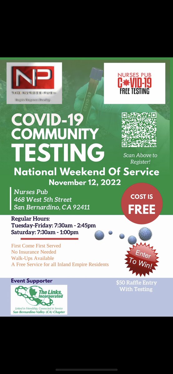 We will celebrate The Links, Incorporated organizational-wide National Weekend of Service and Impact with a focus on community health through awareness and preventive care. Please join us Saturday, November 12th at 9:00 am at the address below in support of this Day of Service.