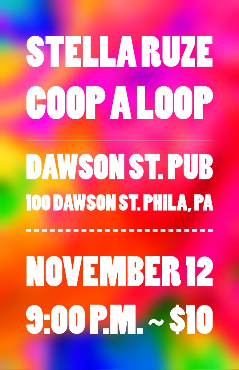 coopaloopmusic's tweet photo. Hi! I'm doing a solo set at @dawsonstreetpub tonight at 9 PM! Come hang out with me while I play my songs and make up some songs/jams on the spot. My good friends @stellaruze will be playing 2 sets after that so come out for a great night of music and friends #solobass #coopaloop https://t.co/2qVTNXAXNn