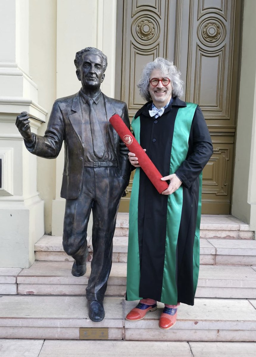 #grateful to & #humbled by ⁦@Uni_Szeged⁩ for awarding me a Doctor of Honoris Causa #InternationalCollaboration #science ⁦@EinsteinMed⁩