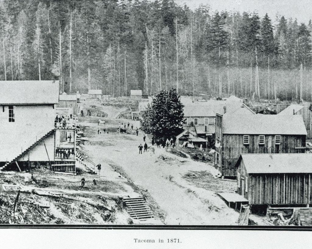 #OTD in 1875, the Washington Territorial Legislature incorporated #Tacoma City (Old Tacoma). The town had already been officially platted in December 1869 and incorporated by #PierceCounty in May 1874.