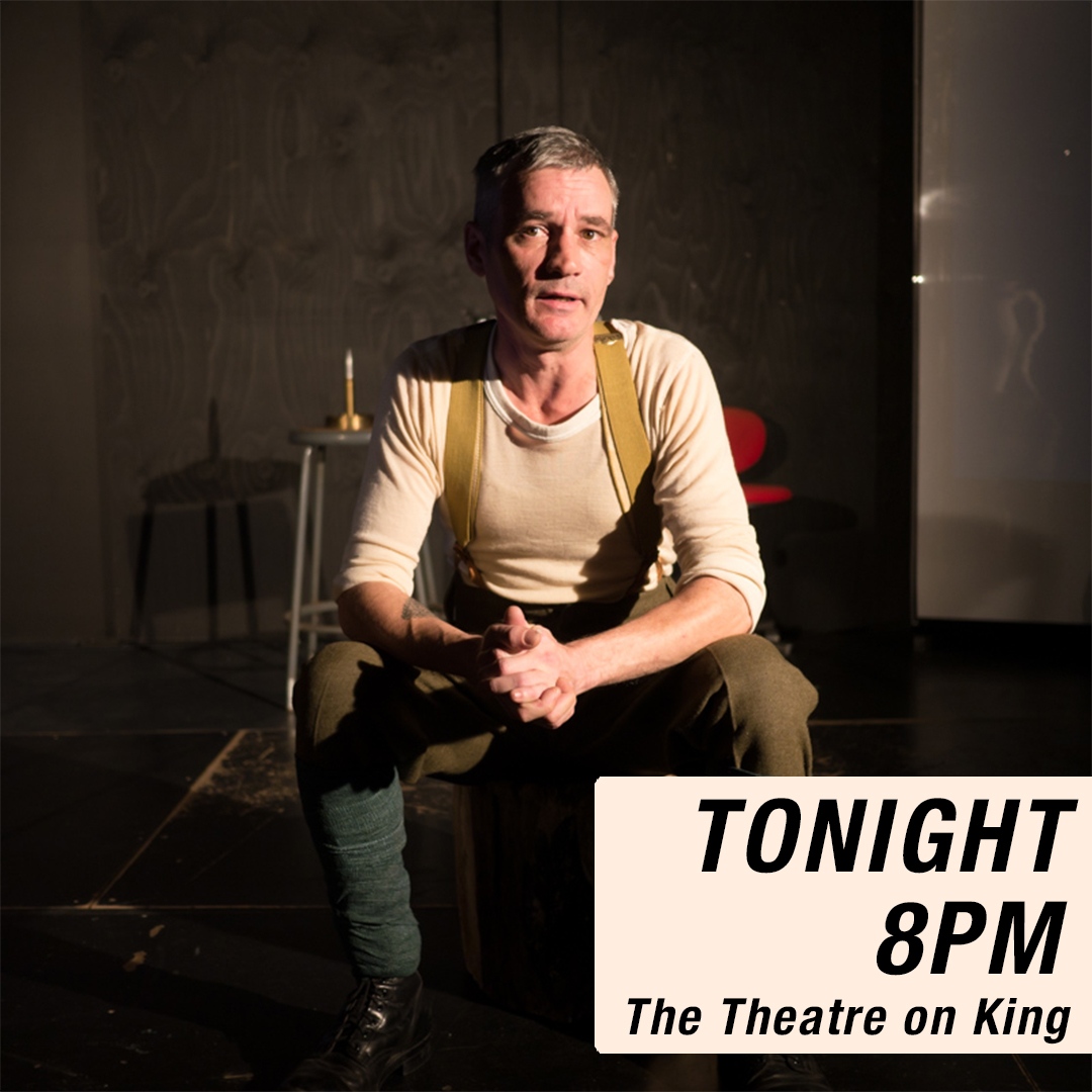 TONIGHT: the LAST performance of Unexploded Ordnance! 🪖

Nov 9 - 12 @ 8pm
MASKS required &amp; provided

Tickets, details &amp; content warnings @ eventbrite.ca/e/unexploded-o…

#ptbo #peterborough #theatre #performance #ptbotheatre #peterboroughtheatre #remembranceday #remembrancedaytheatre