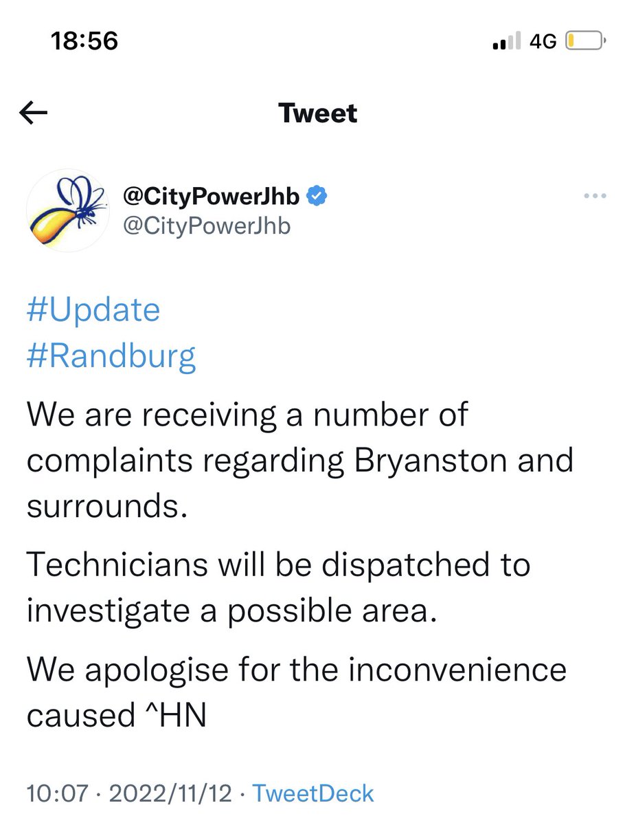 IlneWoller's tweet image. Switch Bryanston back on…. As per your tweet, you’ve been aware of this since 10am
