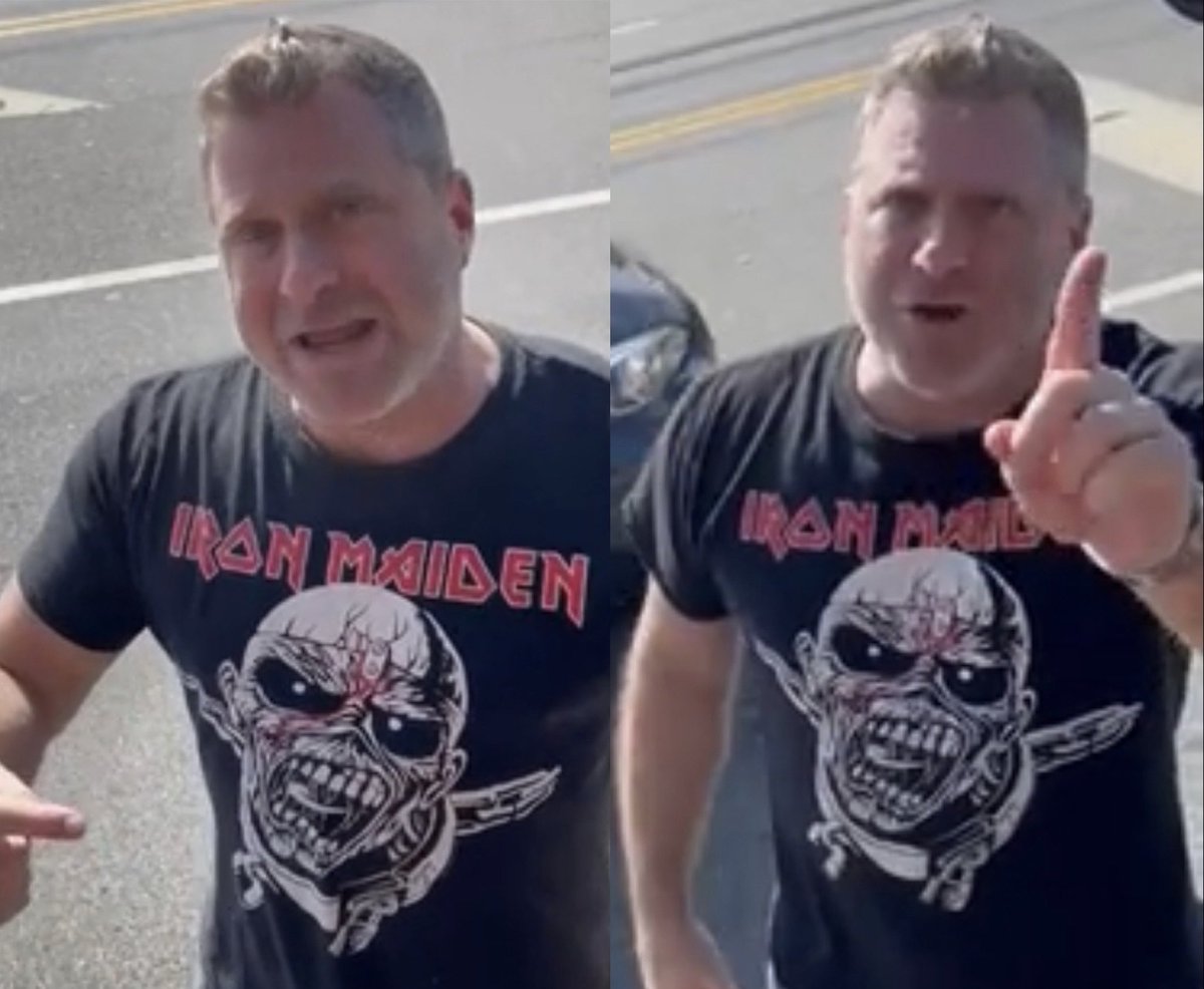 davenewworld_2's tweet photo. This racist scumbag was last seen in Nassau County, NY yelling at a UPS driver in the middle of the road. He knew he was on camera and wants to be famous for his road rage. I'm more than happy to oblige.

https://t.co/LYUfZGlfXo https://t.co/FUY0ILuK2q