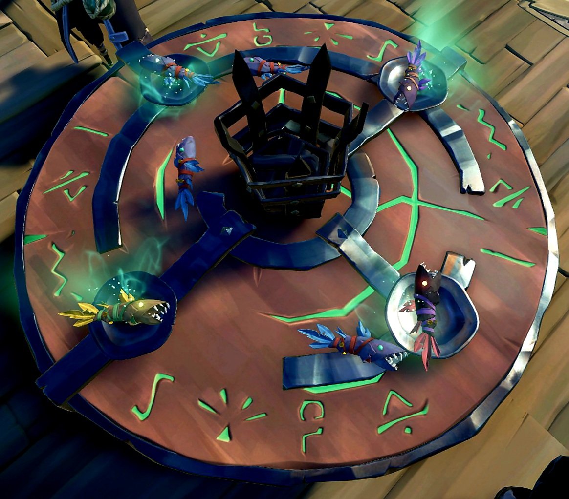 LordVonDrake's tweet photo. As Founding Members of The Cult of Merrick It Is Our Duty To Resurrect The One True Merrick. So Bring The #TRIADS Your Bewitching Dolls & The Ritual Table on The Killer Whale, Together We Can Finally Sell Fish At Stephen Spoils
#BeMorePirate #SeaOfThieves
https://t.co/33Lm6YWkj1 https://t.co/w5Nex5DBH0