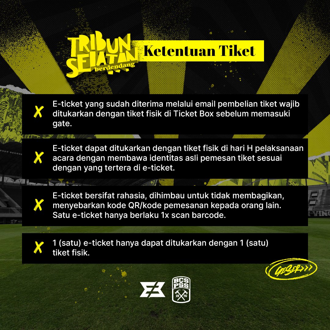 event_bcs's tweet photo. Info tiket bagi calon pembeli baru dan pembeli lama. Sikat, sobat goyang! https://t.co/ZDFvBR62xT