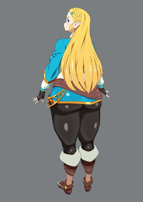 お尻の馬鹿でかい姫様。の、尻。
#ゼルダの伝説ブレスオブザワイルド #ゼルダ姫
FANBOXに大きい画像あります。
https://t.co/cFdLGA3xq6 