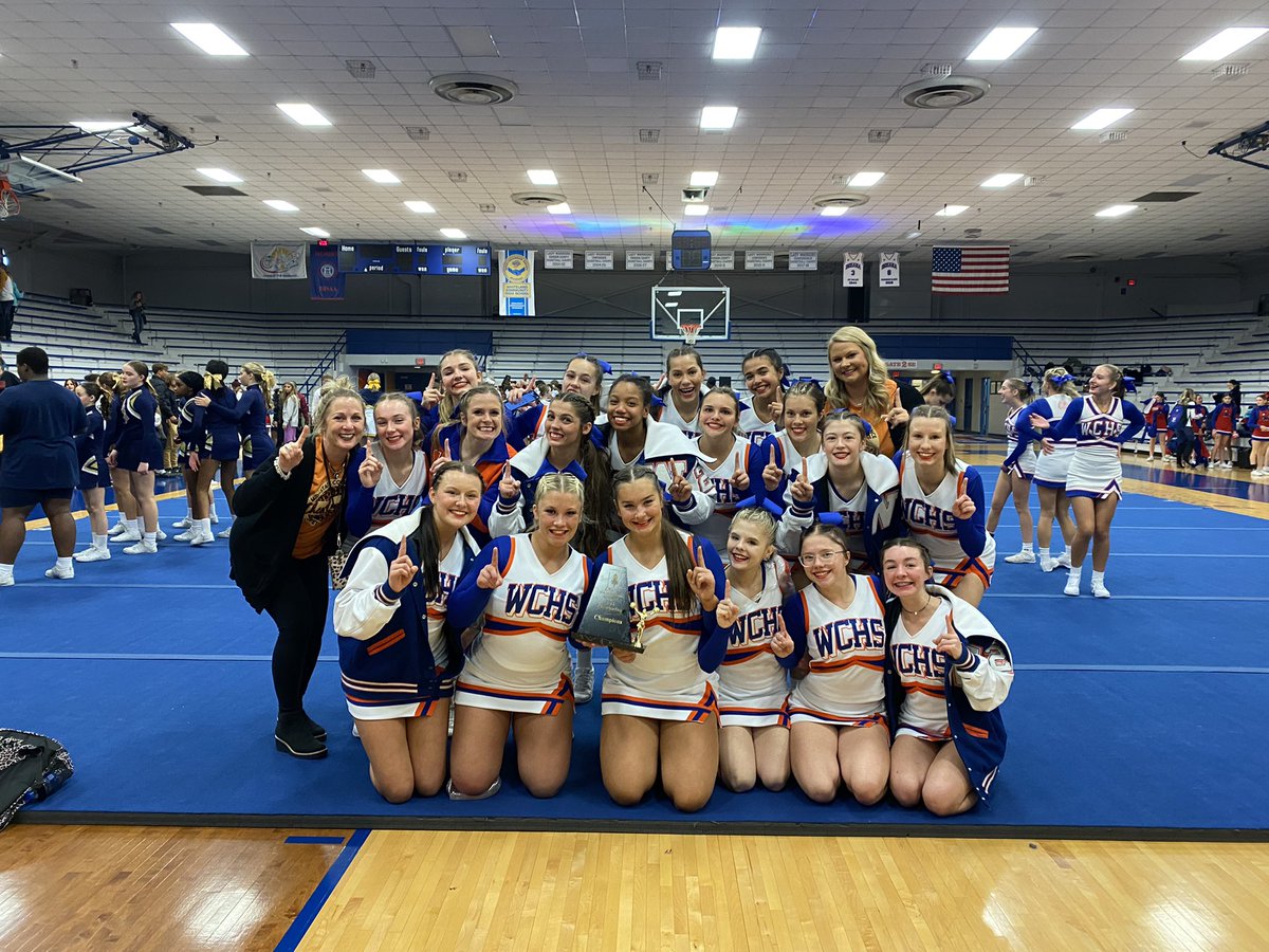 whitelandsports's tweet photo. Your 2022 Mid-State Conference Traditional routine champions!! https://t.co/tiDA18kwpR