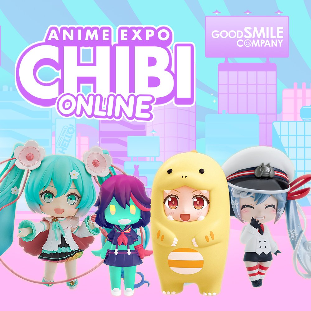 GoodSmile_US axchibi (Booth 305) on Twitter "Can't make it to
