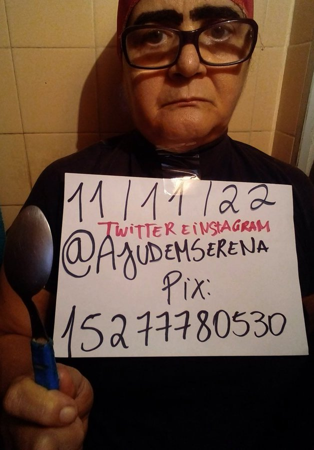 veronica_ad's tweet photo. Eu sinto muito ter que fazer esse tipo de post com bait mas essa é o ÚNICO jeito que funciona para que a campanha dela não morra. É uma vida, uma senhora de 63 anos que só quer um lugar confortável para tomar banho, comer e dormir. É só isso que ela quer https://t.co/mbl4vFKLqx