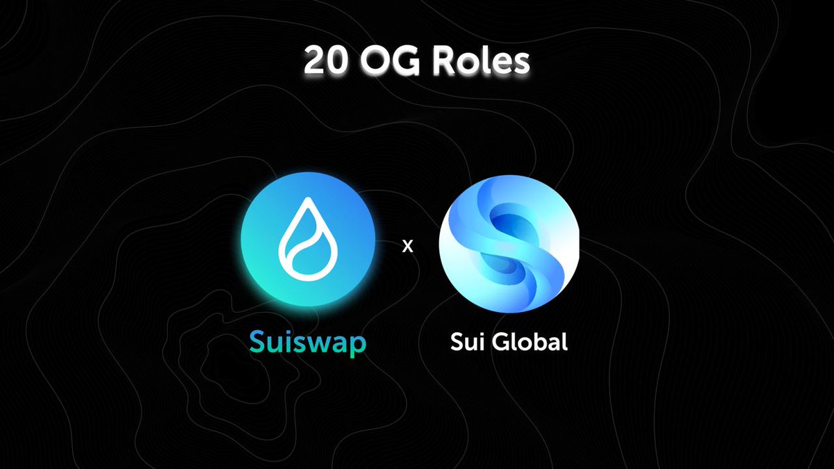🔥HOT GiVeWAY🔥

🎁20 OG for 20 Lucky Winners🎁 

<a href="/suiswap_app/">Suiswap</a> - Swap platform on Sui blockchain. Website: suiswap.app
 
1.Follow <a href="/suiswap_app/">Suiswap</a> &amp; <a href="/SuiGlobal/">Sui Global</a> 
2.Join 👉 discord.gg/DQ4NnyZ5vb
3.❤️,Retweet
3.Tag friends

⏰72h
#Suinami